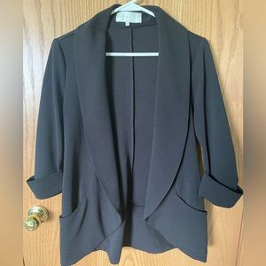 Women’s French Mauve Blazer - Size Medium - Black